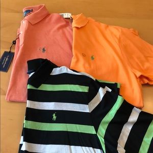 Bundle of 3 polos by Ralph Lauren